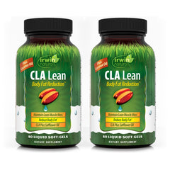 Irwin Naturals CLA Lean Body Fat Reduction bottle label