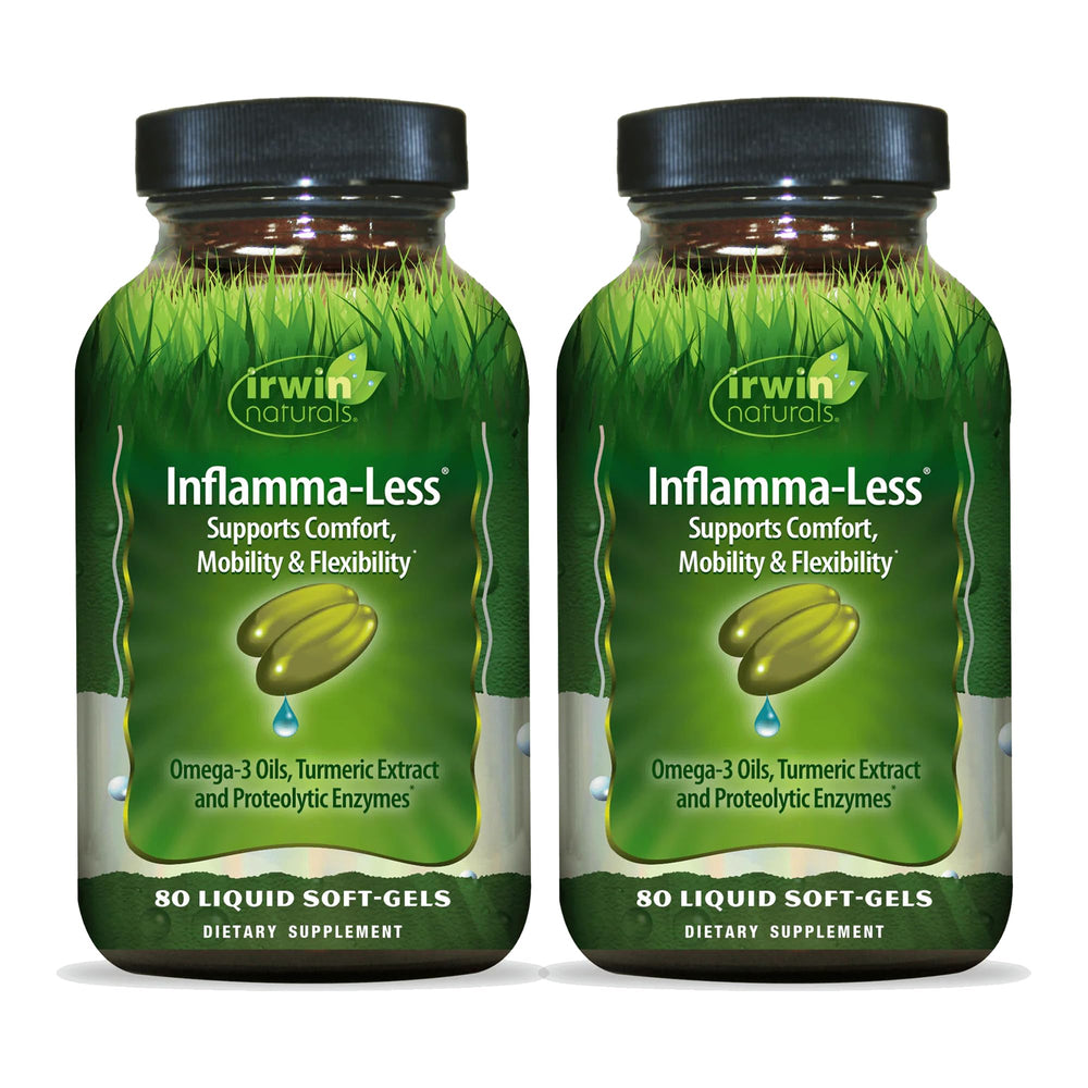 Irwin Naturals Inflamma-Less 80 Softgels Pack of 2 product image