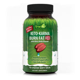 Bottle of Irwin Naturals Keto-Karma Burn Fat Red 72 Sgels