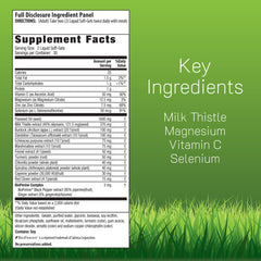 Irwin Naturals Liver Detox softgels closeup illustrating convenient daily capsules.