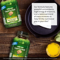 Fish oil omega-3 softgels in the Irwin Naturals formula