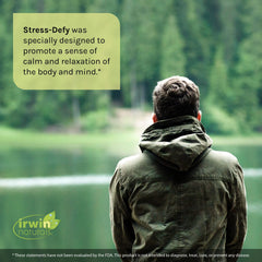 Stress-Defy product label on bottle