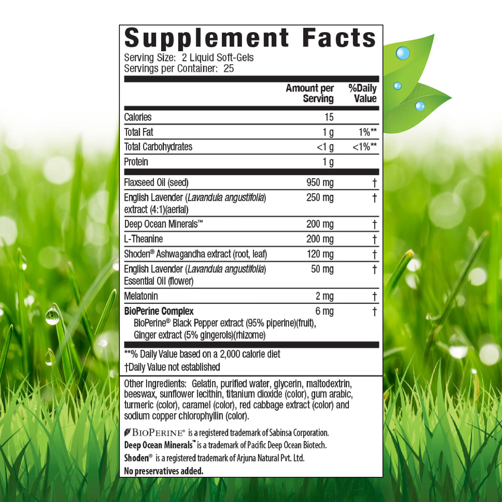 Close-up of Stress-Defy Sleep PM bottle showing label