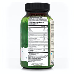 Close-up of Irwin Naturals V02 Max Fat Burner label