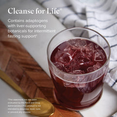 Isagenix Cleanse for Life daily-use ritual image suggests convenient morning routine.
