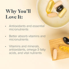 Isagenix Complete Essentials Women sachets on desk illustrate quick, convenient morning routine.