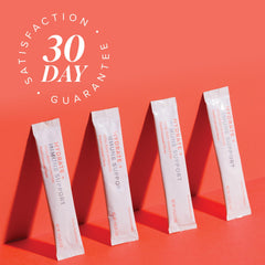 Single-serve Hydrate stick pack ready for on-the-go use