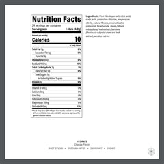 Isagenix Hydrate raspberry packet for workout hydration with essential electrolytes