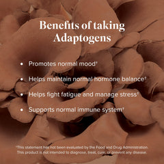 Ingredients list featuring adaptogens on Ionix Supreme label