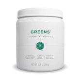 Isagenix Moringa Greens powder container with greens illustration