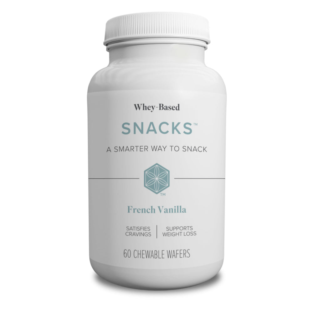 Isagenix Snacks packaging featuring French Vanilla wafers for portion-controlled snacking.