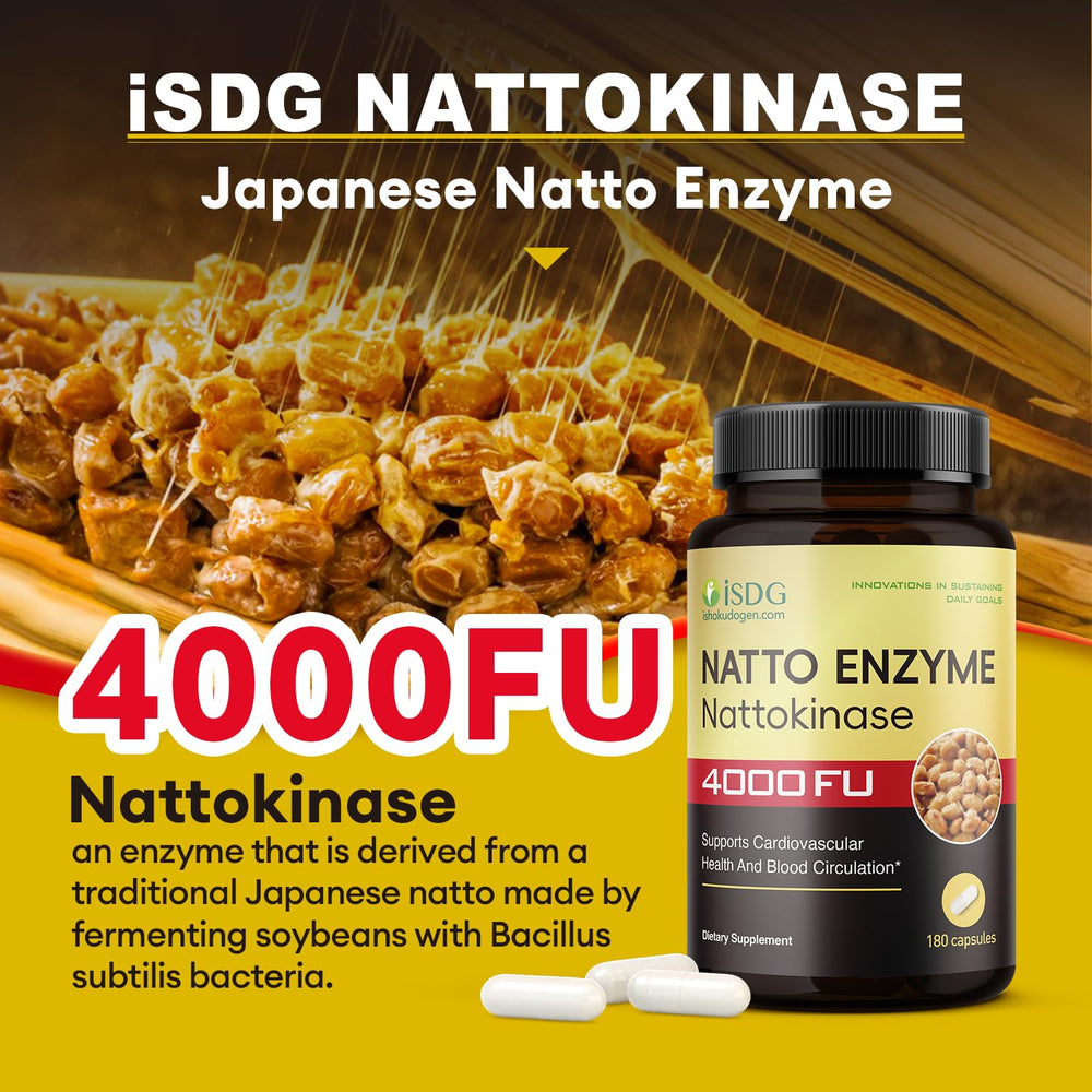 Close-up of Nattokinase capsules showing vegan capsules