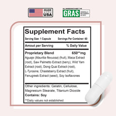 IsoSensuals Curve Butt Enhancement Pills packaging box, wholesome botanicals featured.