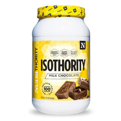 Isothority Whey Protein Isolate Milk Chocolate 2 lb tub - front view