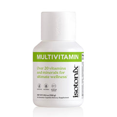 Isotonix Multivitamin Powder Without Iron bottle label