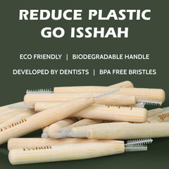 Soft bristles and bamboo construction for deep cleaning