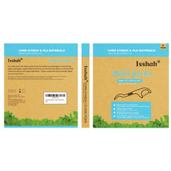 Eco-friendly corn-starch floss picks and packaging
