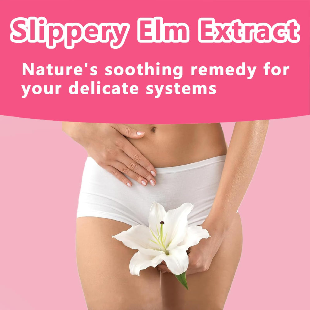 Two gummies per serving on white background