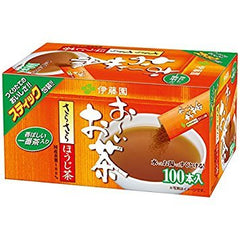 Itoen Oi Ocha Japanese Green Tea Hojicha powder roasted tea 100pcs