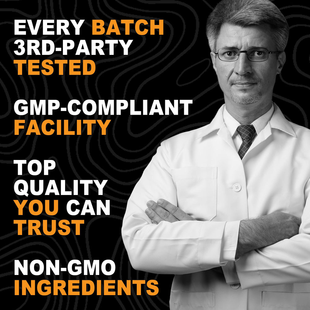 Made in USA label on container