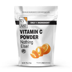 It's Just! Vitamin C Powder bottle and label front view