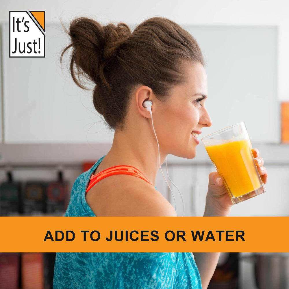 Nutrition info and 1000mg serving illustration