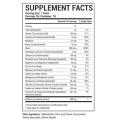 IV FLUID MAX on-the-go single-serve packets shown for convenient hydration.