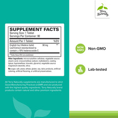Ivy leaf extract for bronchial support close-up