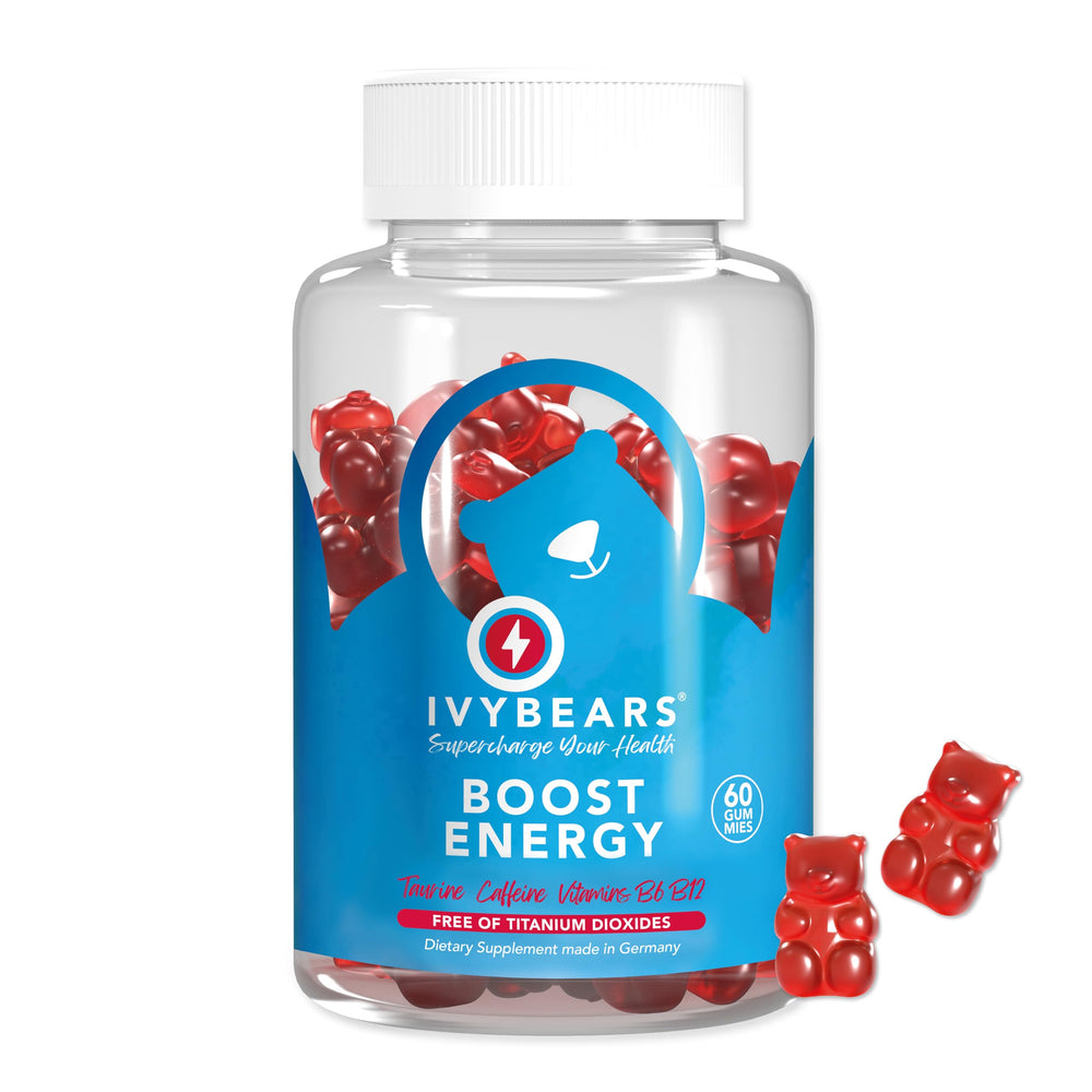IvyBears Energy Boost Gummies 60-count hero image