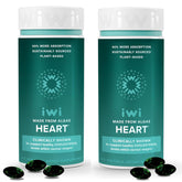 Iwi Life Heart Omega-3 bottle – front view
