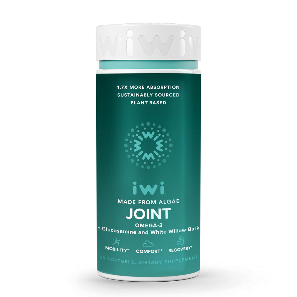 Iwi Life Joint Omega-3 bottle on white background