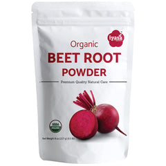 Iyasa Organic Beet Root Powder bottle and packaging