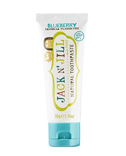Close-up of 40% xylitol in Jack N' Jill toothpaste