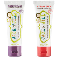 Front view of Jack N' Jill Kids Toothpaste 2-pack