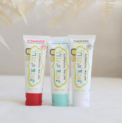 Australian family-owned Jack N' Jill brand toothpaste