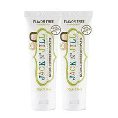 Jack N' Jill Natural Toothpaste for Babies and Infants – 1.76 oz Pack of 2