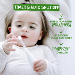 Stage 2 kids brush head with two extra Stage 2 heads