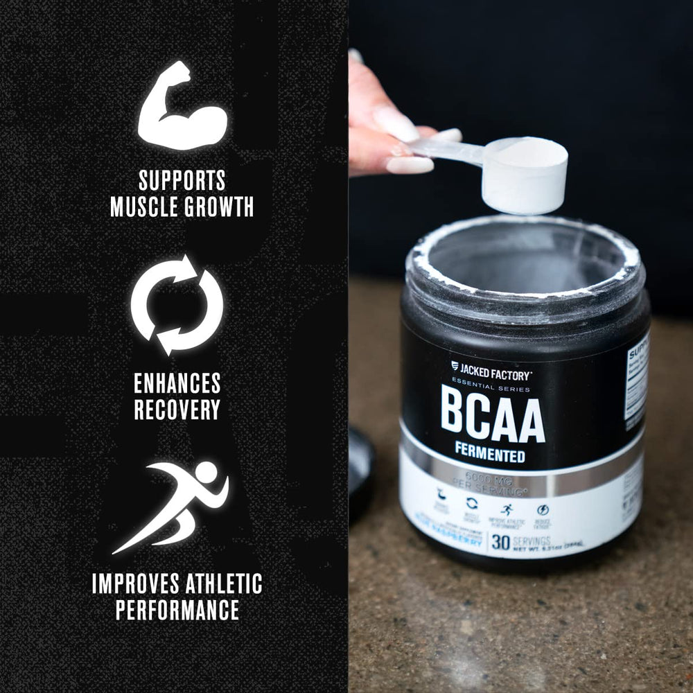 Prepared Fruit Punch flavored BCAA shake