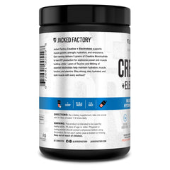 Bottle with shaker and peach mango flavor imagery