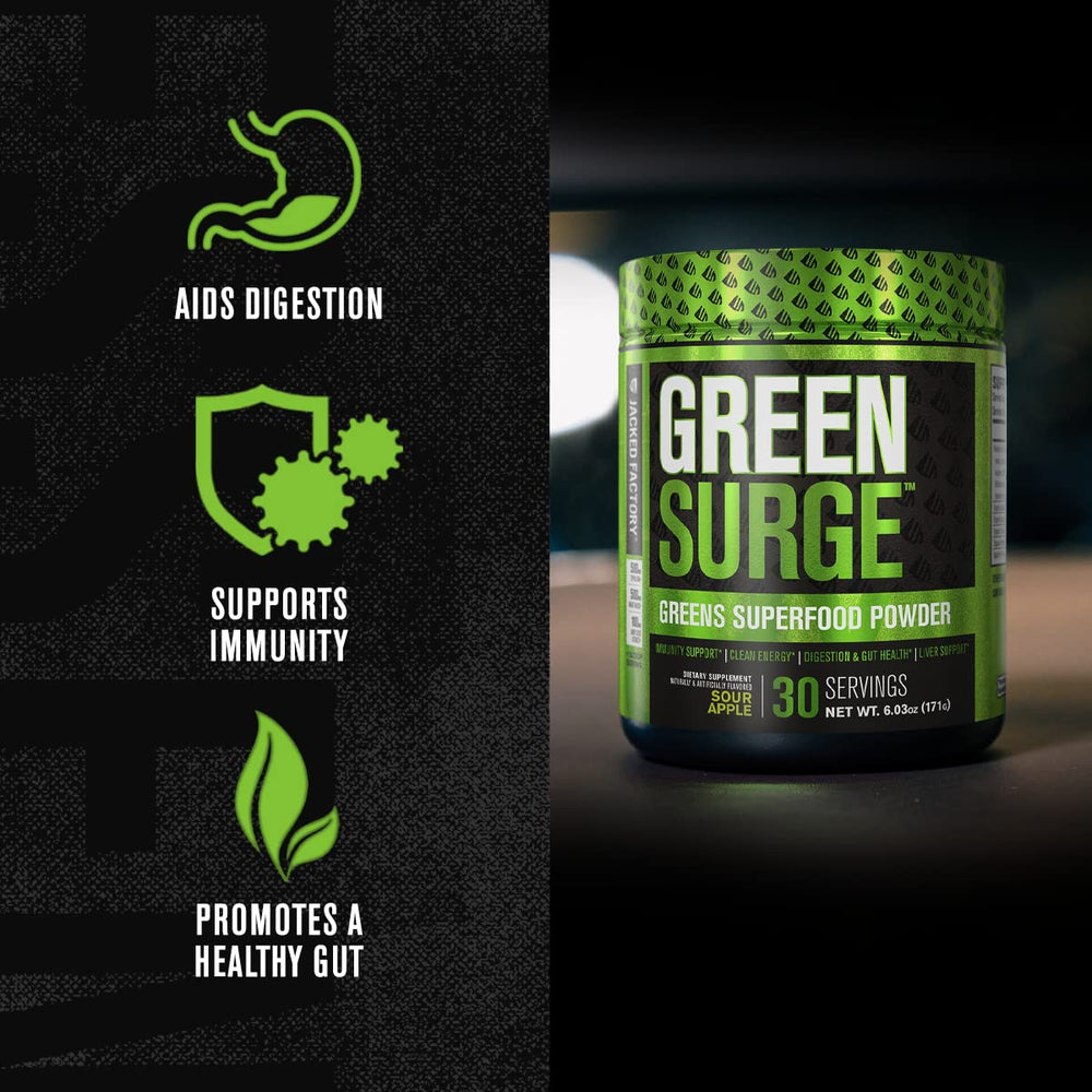 Green tea extract and grape seed extract in Green Surge