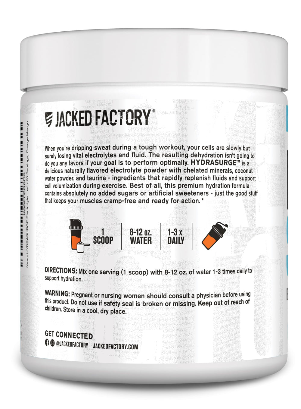 Keto-friendly and sugar-free hydration option for workouts.