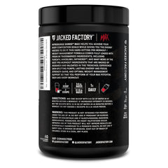 Organic PurCaf caffeine provides smooth energy in Nitrosurge Shred Max