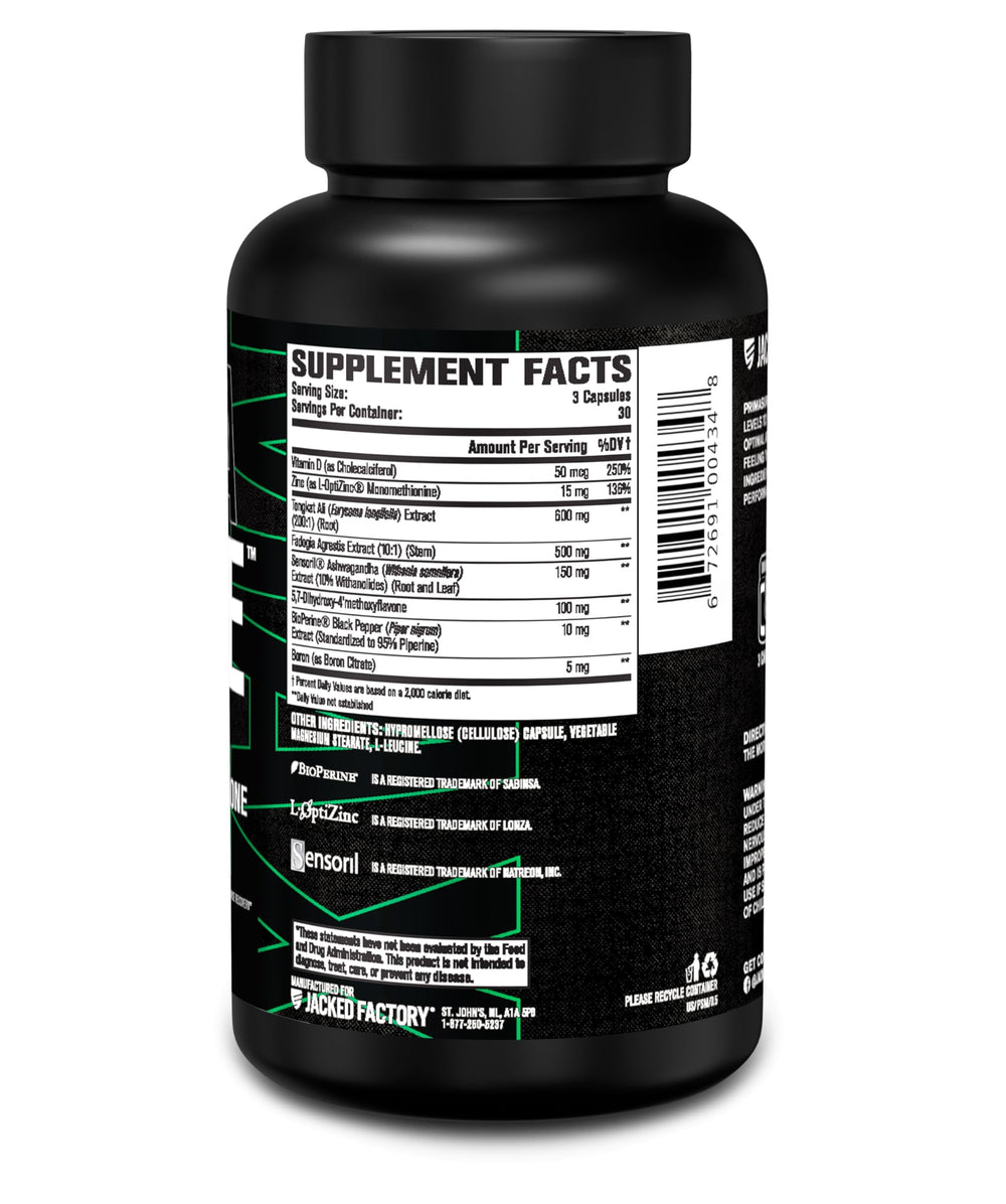 Primasurge Max ingredient label emphasizing absorption and minerals