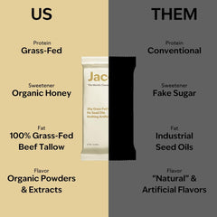 Jacob Bar nutrition facts panel