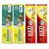 Advanced Toothpaste tube front view
