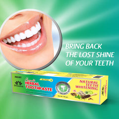 Fluoride-free and artificial color-free banner