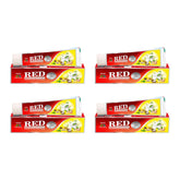 Jagat Herbal Red Toothpaste Pack of 4 tubes