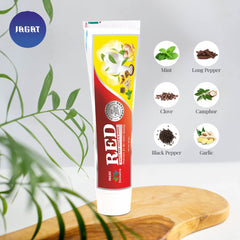 Jagat Herbal Red Toothpaste packaging