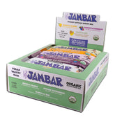 JAMBAR Tropical Trio 12-pack packaging, on-the-go energy.