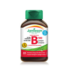Jamieson B100 Timed Release bottle – front view